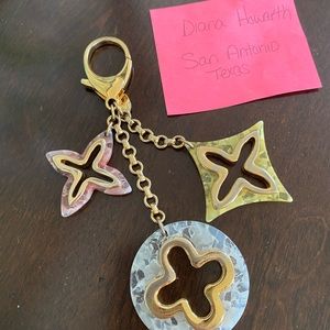 Louis Vuitton bag charm
